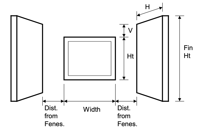 Title: Sidefin dimensions - Description: P2782#yIS1